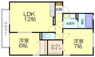 セジュール・マルゼンの物件間取画像